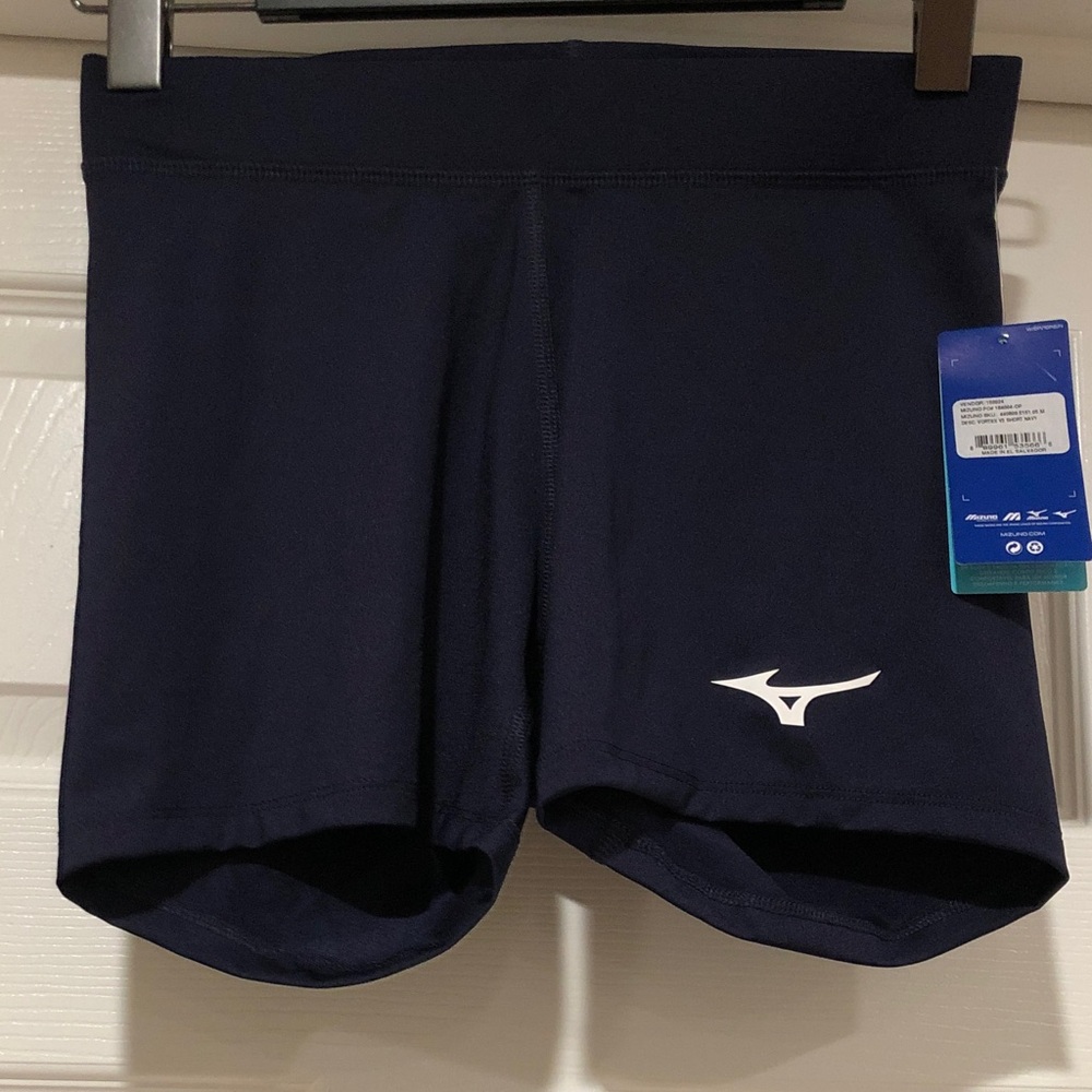 Mizuno Women's Navy Blue Volleyball Shorts